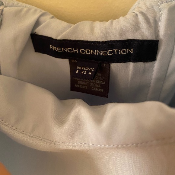 French Connection Baby Blue Ruffle Dress - Picture 5 of 5